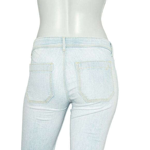 Seafarer Size 25 Work Jim Capri Jeans Faded Blue straight leg Italy - Picture 11 of 11